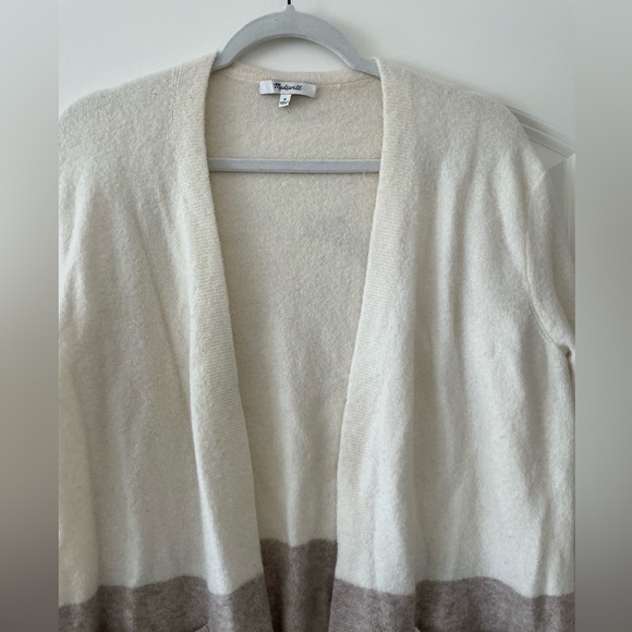 Madewell Cream and Tan Cardigan - Picture 3 of 4
